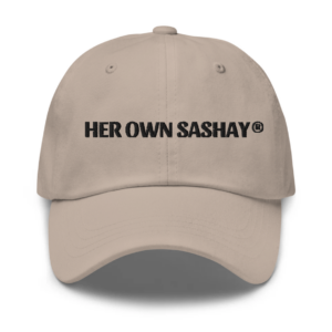 HER OWN SASHAY® LOW PROFILE COTTON TWILL HAT - BEIGE